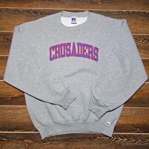 Vintage 90’s Russell Athletic Made In USA Embroidered Sweatshirt Women's M